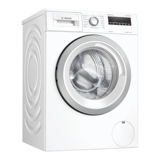 Bosch WAN28KWIN Gebrauchsanleitung