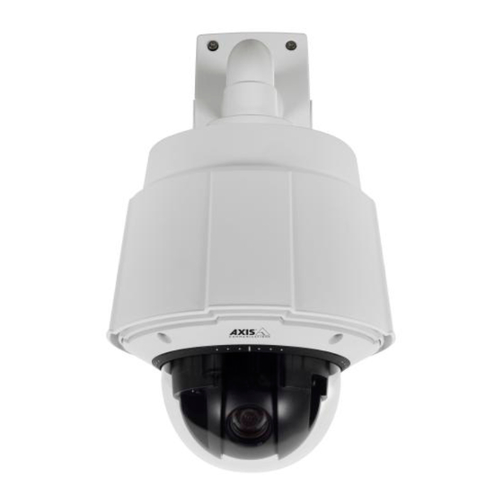 Axis Q6032-C Installationsanleitung