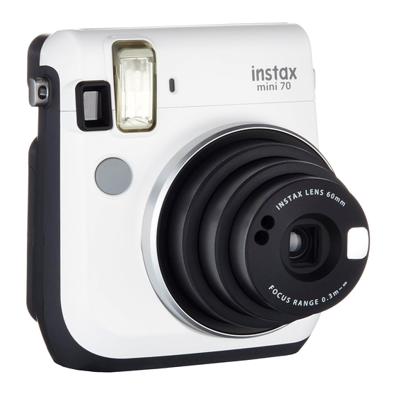 FujiFilm instax mini70 Bedienungsanleitung