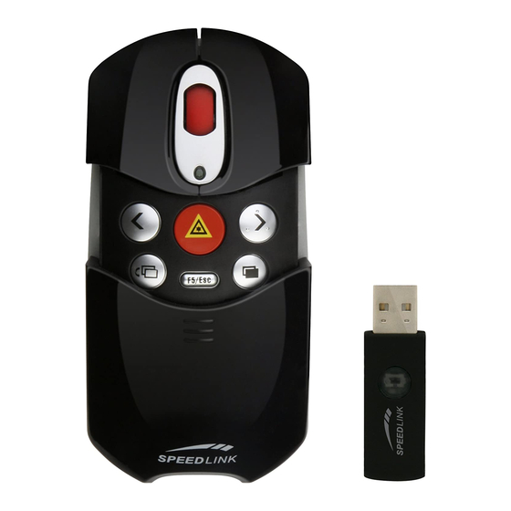 SPEEDLINK SL-6391-SBK Bedienungsanleitung