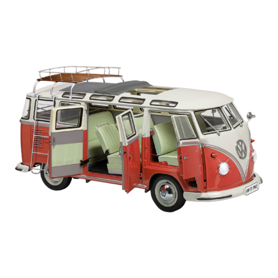 De Agostini MODEL SPACE T1 Samba Camper Bedienungsanleitung