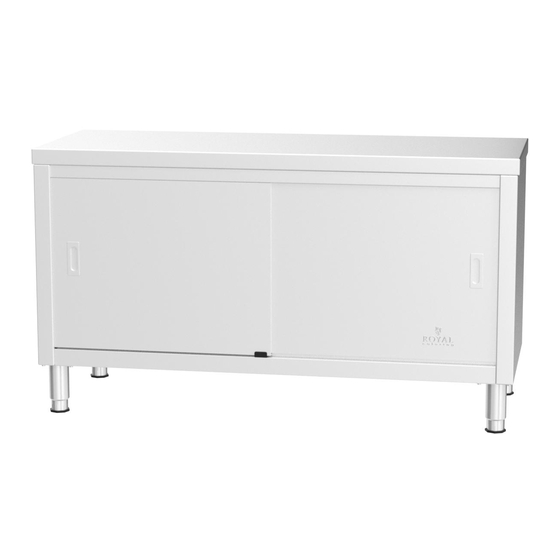 Royal Catering RCSSCB-150X60-E Bedienungsanleitung