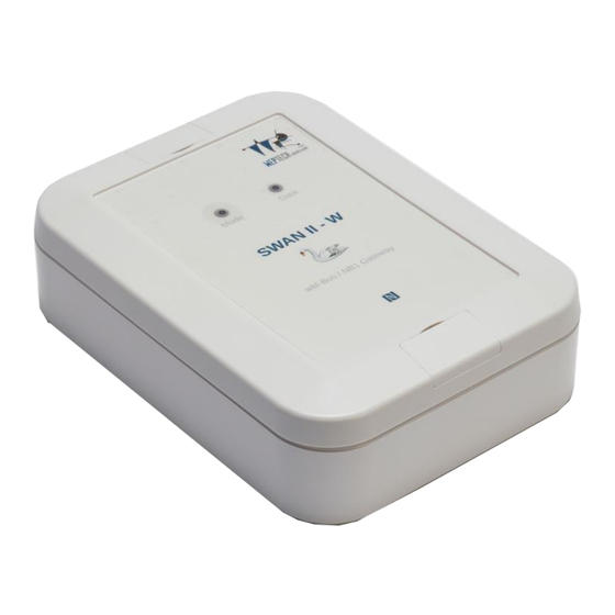 WEPTECH wM-Bus-NB1 Gateway SWAN 2 Bedienungsanleitung