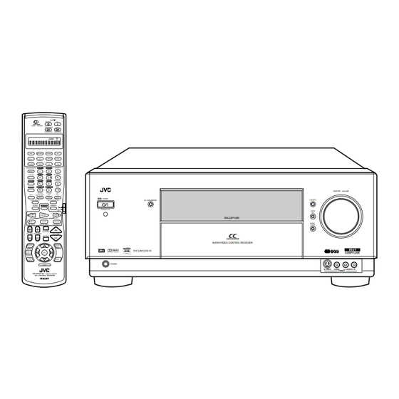 JVC RX-DP10RSL Bedienungsanleitung