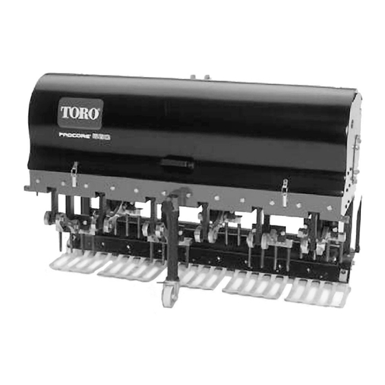 Toro PROCORE 660 AERATOR Bedienungsanleitung