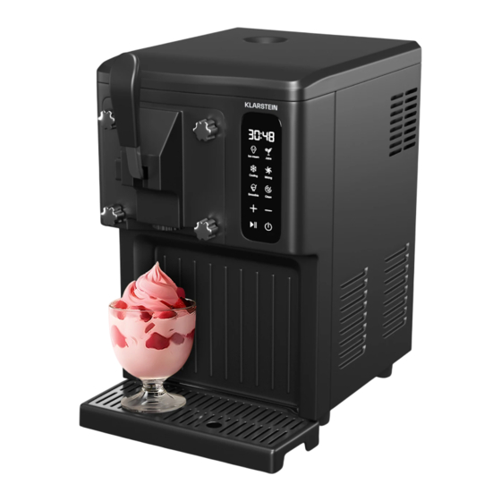 Klarstein SWEET SWIRL Bedienungsanleitung