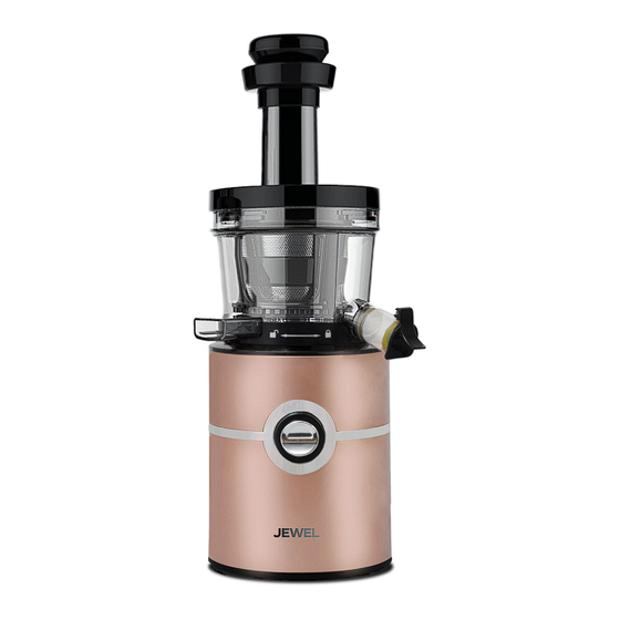 Eldom Jewel miami Perfect Juicer PJ500 Gebrauchsanweisung