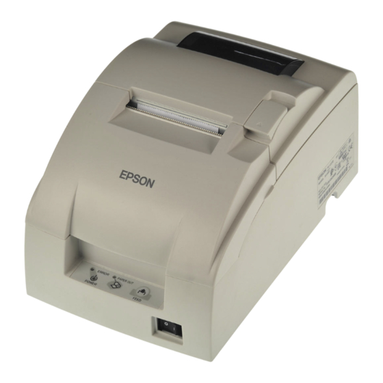 Epson TM-U220 Schnellstart
