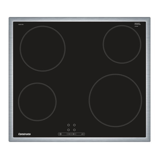 CONSTRUCTA CA32125 serie Gebrauchsanleitung