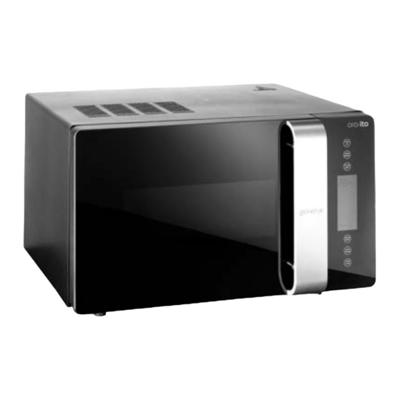 Gorenje GMO 25 ORA-ITO Gebrauchsanweisung
