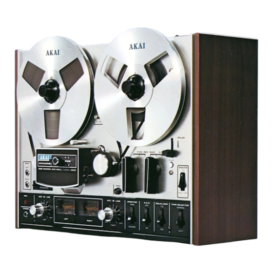 Akai 4000DS Mk-II Bedienungsanleitung