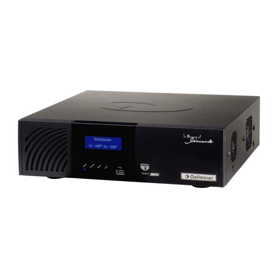 dallmeier DMS 80 VdS Installation Und Konfiguration
