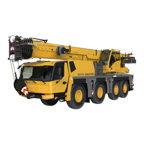 Manitowoc GMK4080-2 Wartungsanleitung