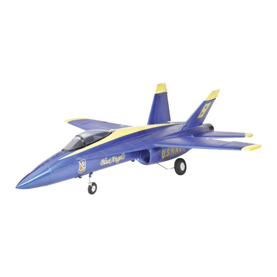 Reely F-18 Blue Angel Wichtige Informationen