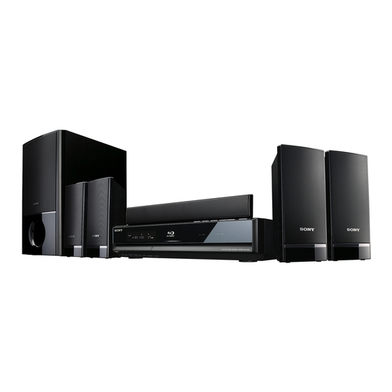 Sony BDV-E300 Kurzanleitung