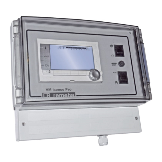 REMEHA VM iSense Pro Installations- Und Wartungsanleitung