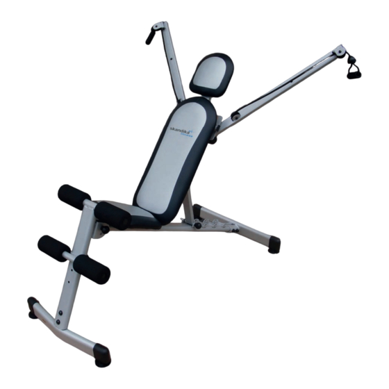 Skandika Fitness MULTIBENCH PRO Aufbau- Und Bedienungsanleitung