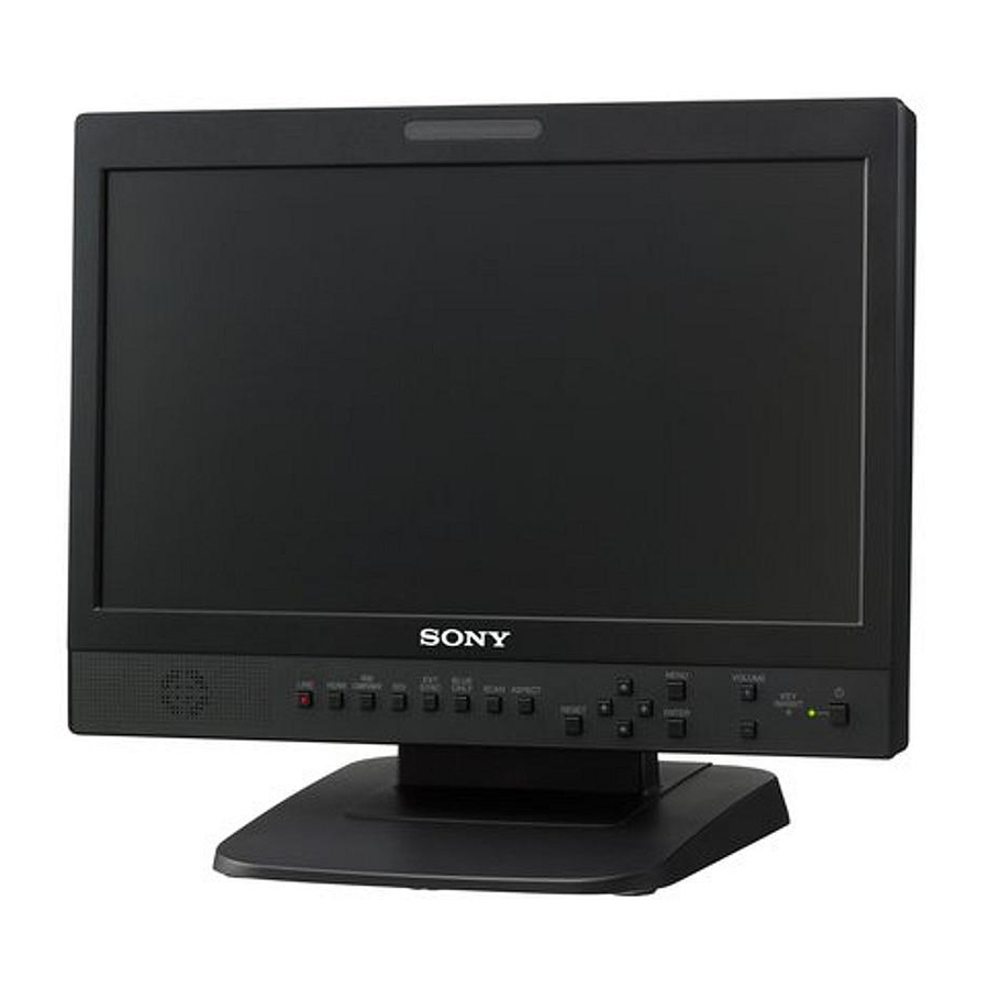 Sony LMD-1510W Bedienungsanleitung