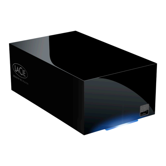 LaCie hard disk MAX Kurzanleitung Zur Installation