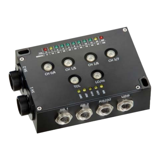 MICRO-EPSILON colorSENSOR LT-2-DU Bedienungsanleitung