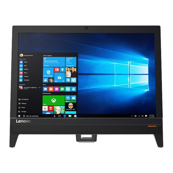 Lenovo Ideacentre AIO 310 Series Erste Schritte