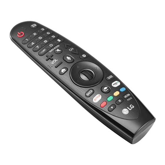 LG Magic Remote AN-MR18BA Schnellstartanleitung