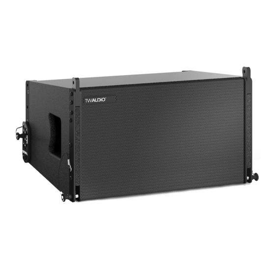 TW Audio VERA10 Bedienungsanleitung