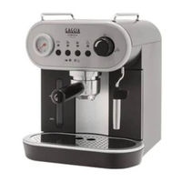 Gaggia carezza SIN 042 GM Bedienungsanleitung