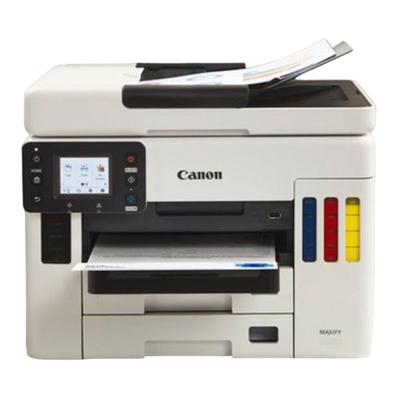 Canon Maxify GX7000 Serie Inbetriebnahme