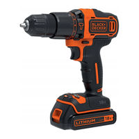 Black & Decker BDCHD18 Übersetzung Der Ursprünglichen Gebrauchsanleitung