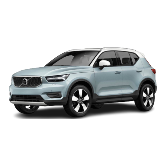 Volvo XC40 Kurzanleitung