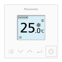 Panasonic CZ-RTC6W Bedienungsanleitung