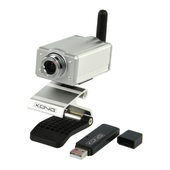 Konig Electronic CMP-WEBCAM100 Anleitung