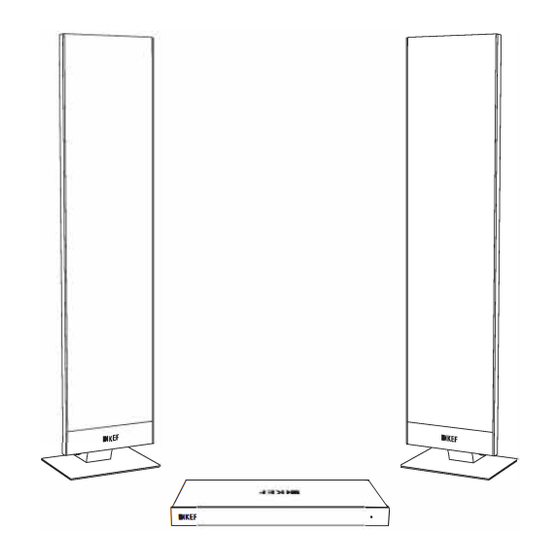 KEF V Series Schnellstartanleitung