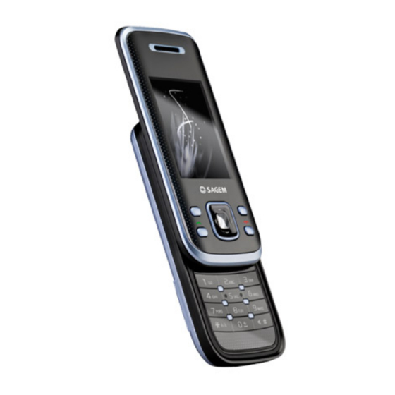 Sagem my421Z Handbuch