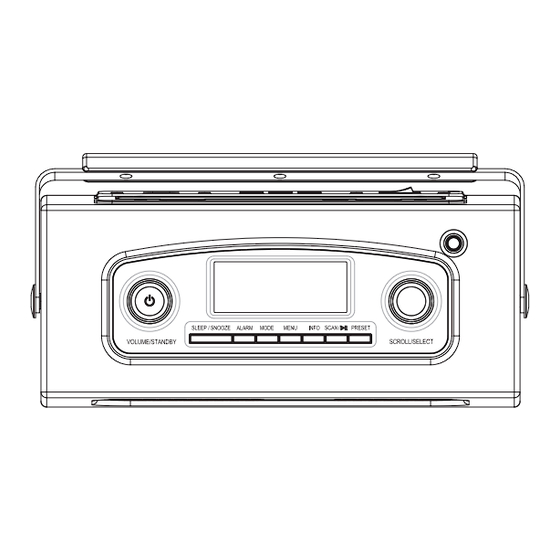 Clas Ohlson CA002AB6-DAB Bedienungsanleitung