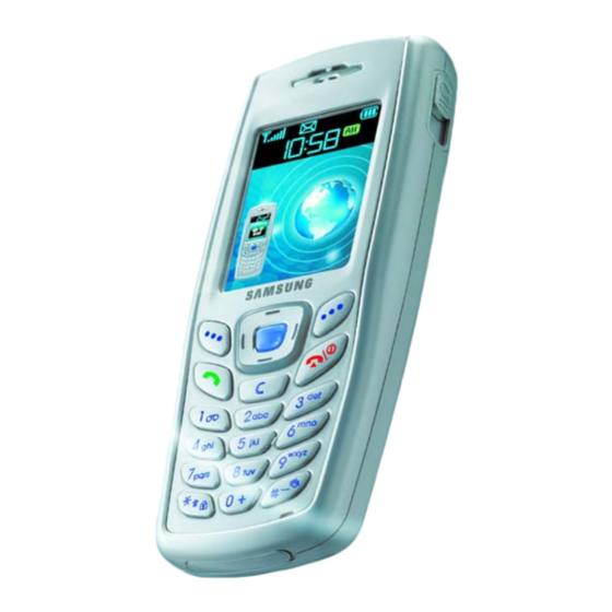 Samsung SGH-X120 Handbuch