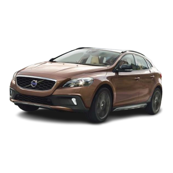 Volvo V40 CROSS COUNTRY 2013 Betriebsanleitung