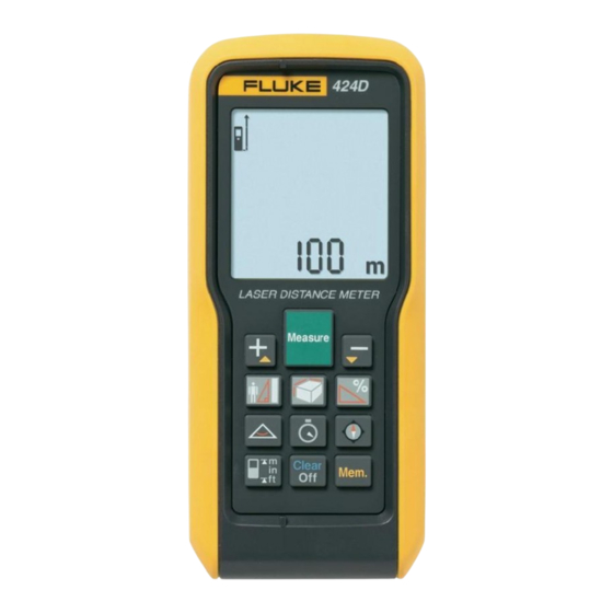 Fluke 417D Bedienungshandbuch