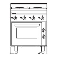 Gastro Star PF70GG/G6 Gebrauchsanweisung Und Installationsanleitungen