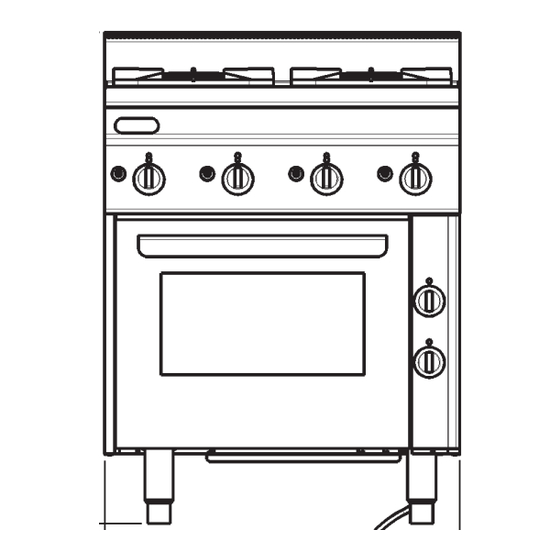 Gastro Star PF70GG/0 Gebrauchsanweisung Und Installationsanleitungen