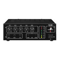Monacor PA-888 Bedienungsanleitung