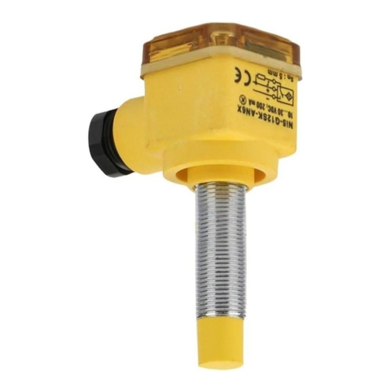 turck NI5-G12SK-Y1X Bedienungsanleitung