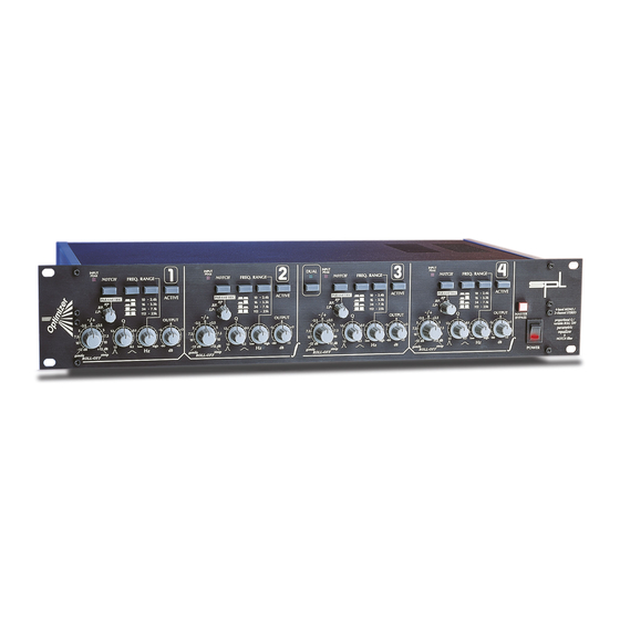 SPL OPTIMIZER Handbuch