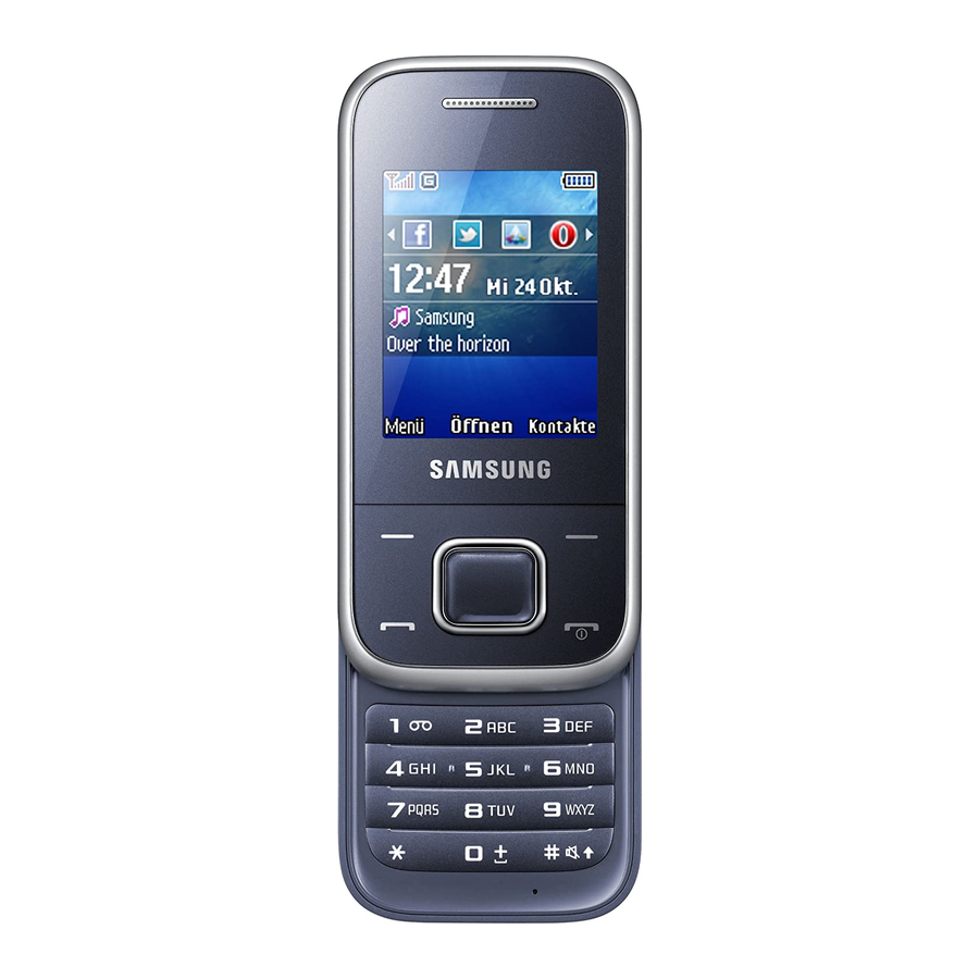 Samsung GT-E2350B Benutzerhandbuch