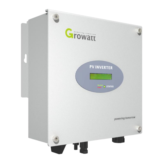 Growatt 750-S Handbücher