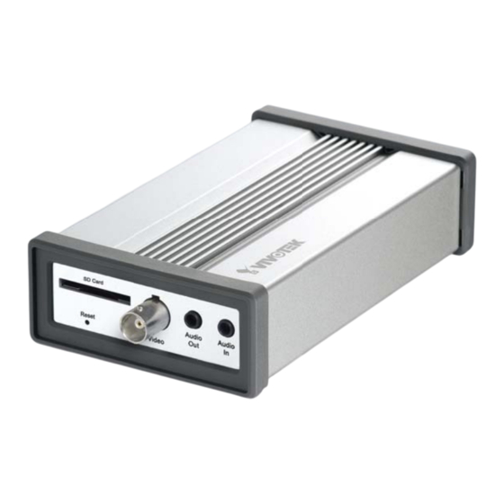 Vivotek vs8102 Schnellinstallationsanleitung