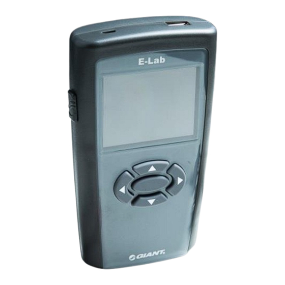 Giant E-LAB Handbuch