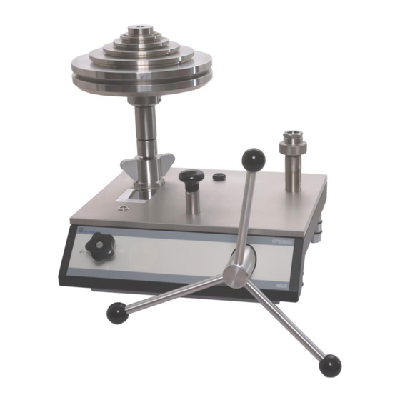 WIKA CPB5800 Betriebsanleitung