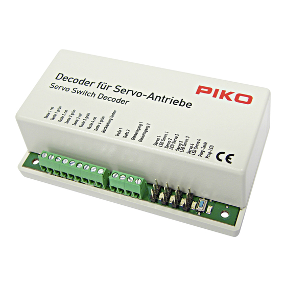 PIKO 55274 Bedienungsanleitung